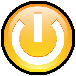 Button Log Off Icon 256x256 png
